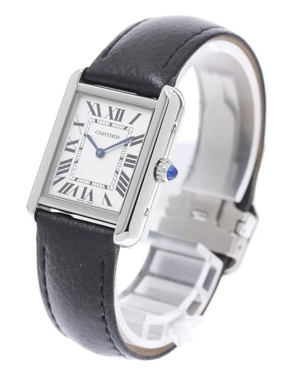Cartier Tank Solo WSTA0030 Quartz Steel Good for $2,390 for  CARTIER Tank solo SM WSTA0030 Silver Dial Quartz Ladies Watch_961923